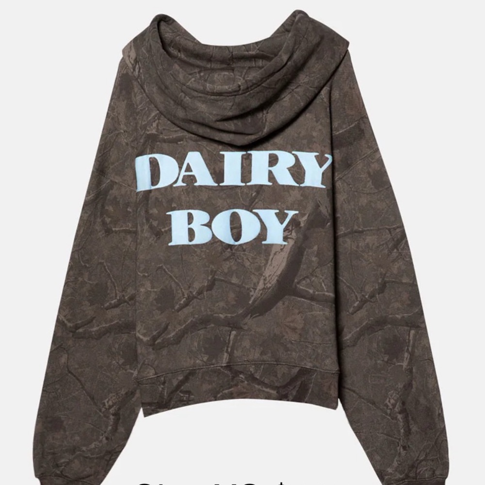 Dairy Boy River Camo XS Blue